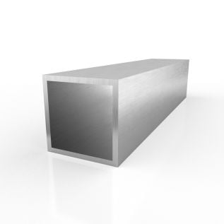 Aluminium Quadratrohr 50 x 50 MM 6060 T6