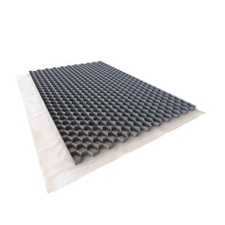 Nidagravel Kieselplatten grau 120x80x3 cm, 37 Stück