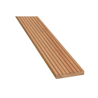 Kapur, Terrassendiele, gehobelt, profiliert, FSC 25x145 mm