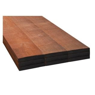 Meranti Select & Better KD rau, PEFC 25x300 mm