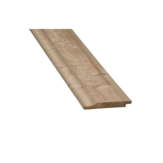 Fichte C, Wechselfalzprofil, behandelt (18x129), FSC 22x150 mm