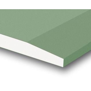 Gyproc feuchtigkeitsbeständige Gipskartonplatte, 2 Seiten gefaste Kante 12,5 mm