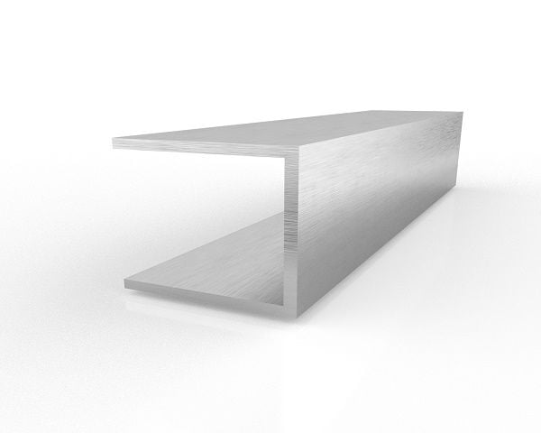 Aluminium U-Profil Gleichschenklig