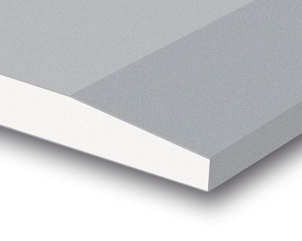 Gipskartonplatte gefaste Kante